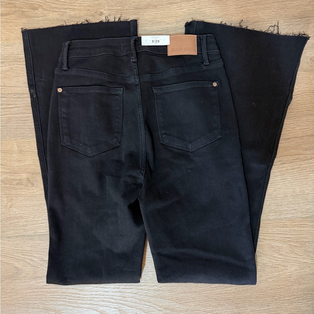 Judy Blue Black Flare Women's Jeans